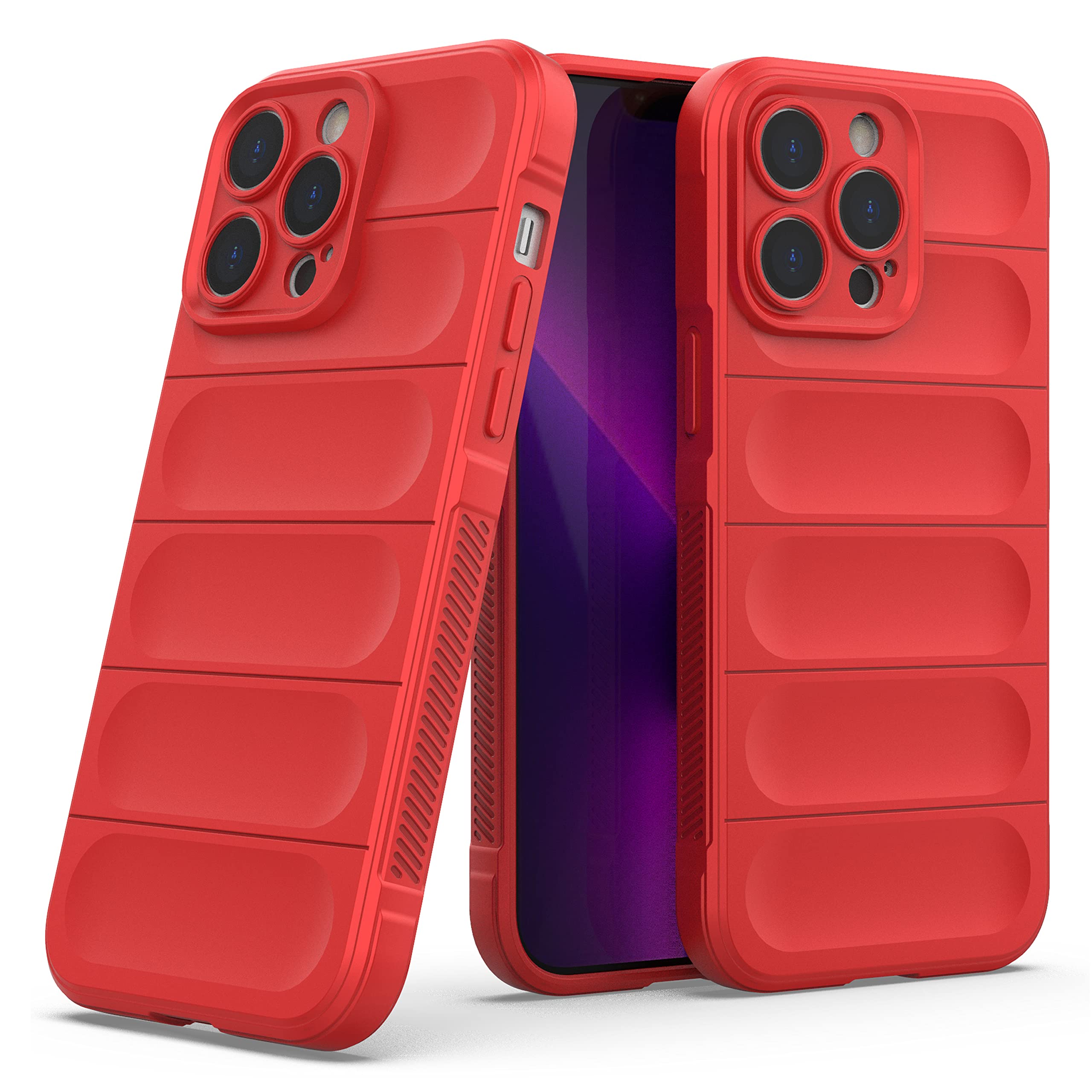 Amazon Brand - Solimo Mobile Cover for Apple iPhone 14 Pro Max (Silicon_Red) (B0BG1SBT9Z) Amazon Price History, Amazon Price Tracker