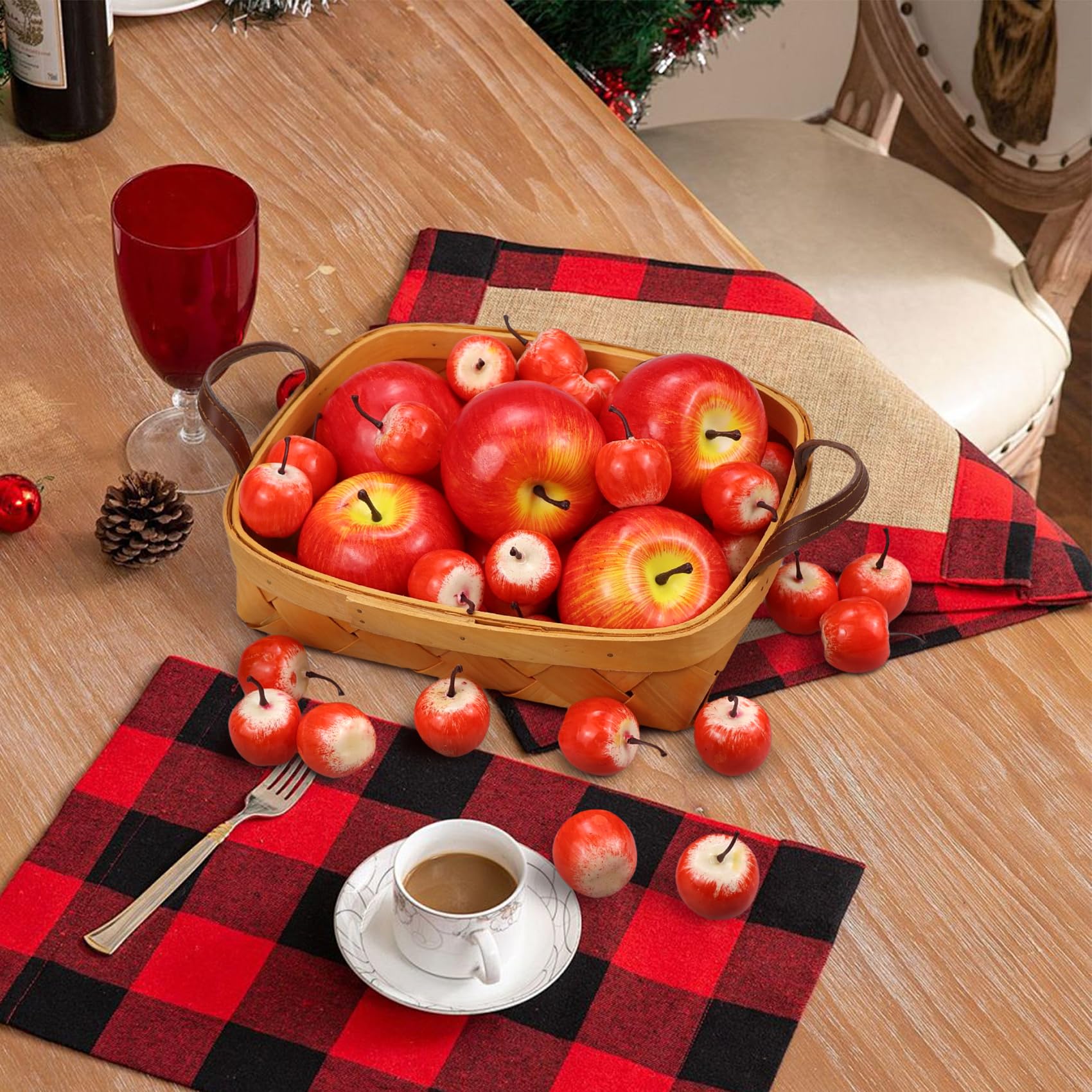 10 Pcs Tiges Artificielles De Baies Rouges Branches Décor Bouquet 10 Pcs Tiges Artificielles De Baies Rouges Branches Décor Bouquet