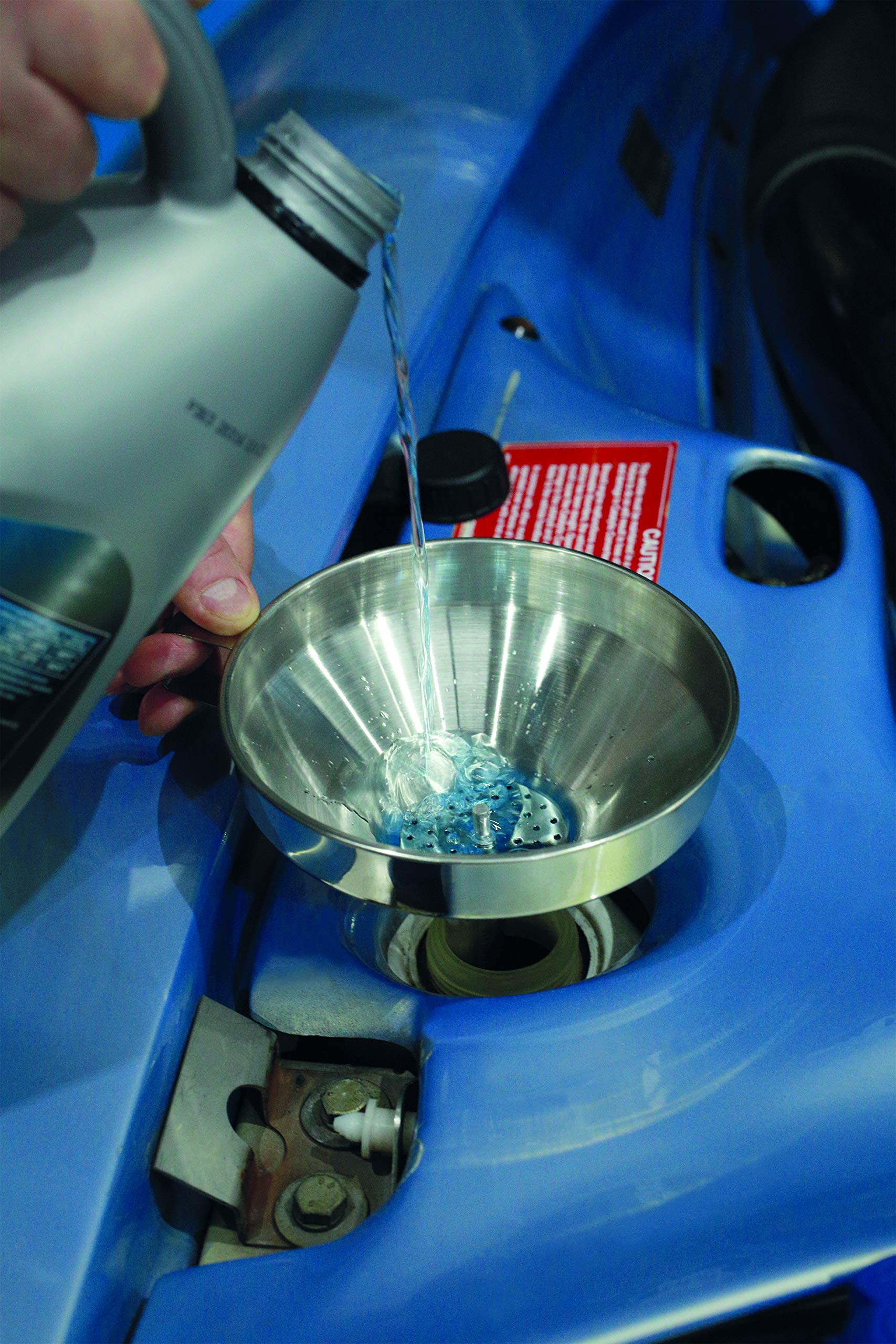 Laser 7099 Stainless Steel Funnel Set, Multi-Colour, Set of 3 Pieces