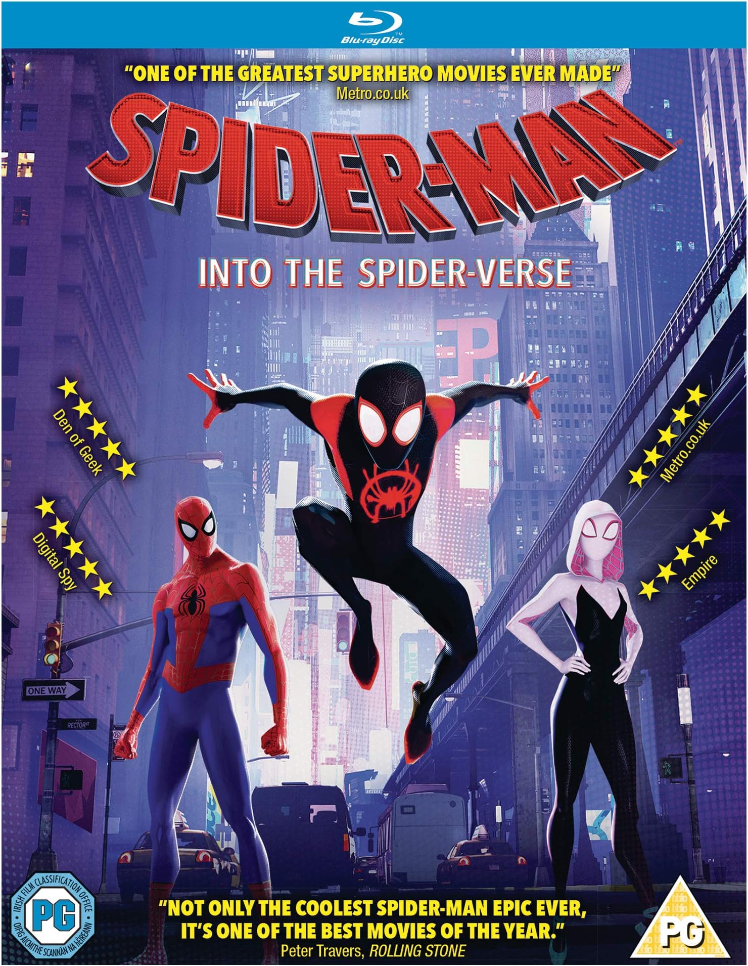 Spider-Man: Into the Spider-Verse [Blu-ray] [Region B] [2018]