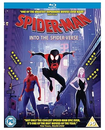 Spider-man Into The Spider-Verse [Blu-ray] [2018] [Region Free]