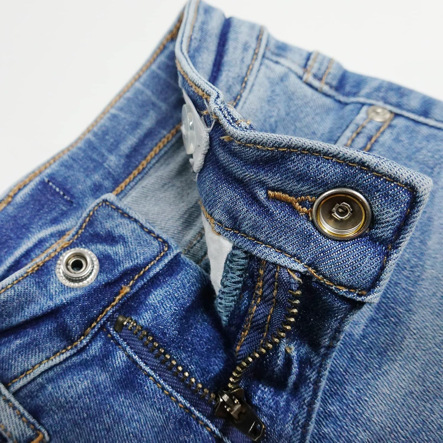 KIDSCOOL SPACE Girls Slim-fit Denim Shorts,Ripped Simple Design Summer Half Jeans Pants - Image 4