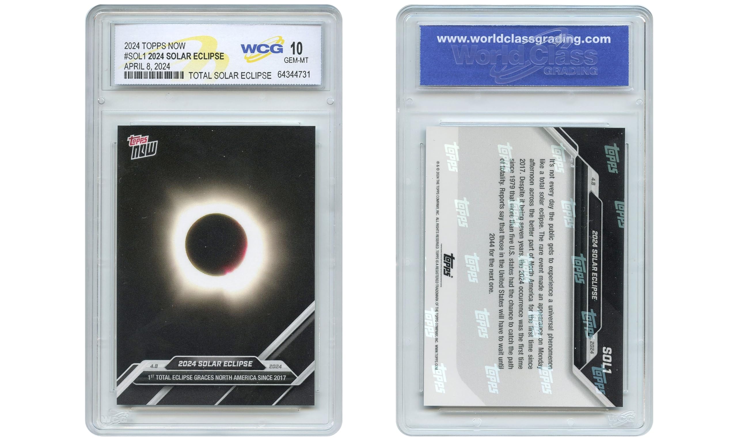 超激レア　2024 topps now SOLAR ECLIPSE /皆既日食 超激レア 2024 topps now SOLAR ECLIPSE /皆既日食 Solar