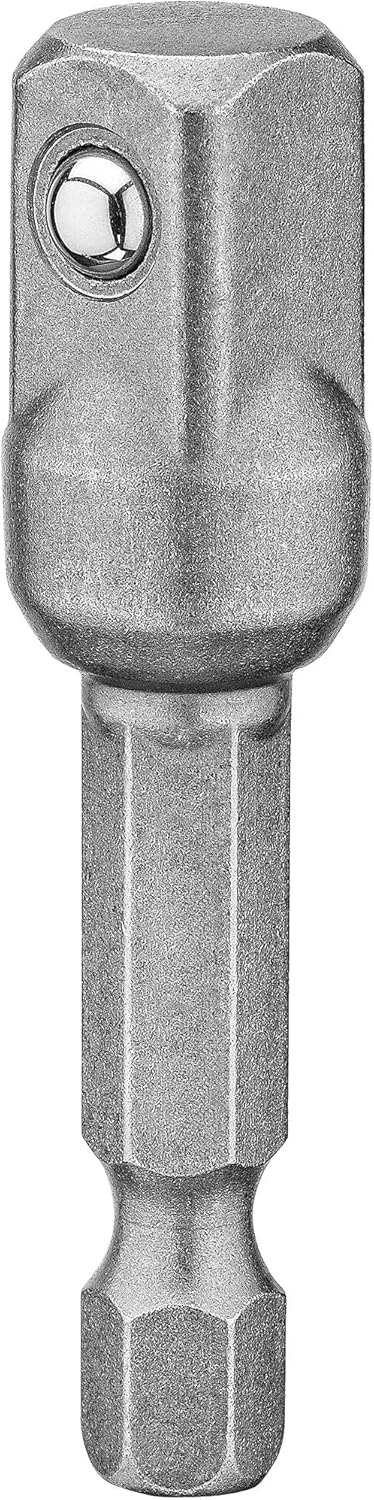 DEWALT DW2542 1/4-Inch Hex Drive to 3/8-Inch Socket Adapter , Silver - - 