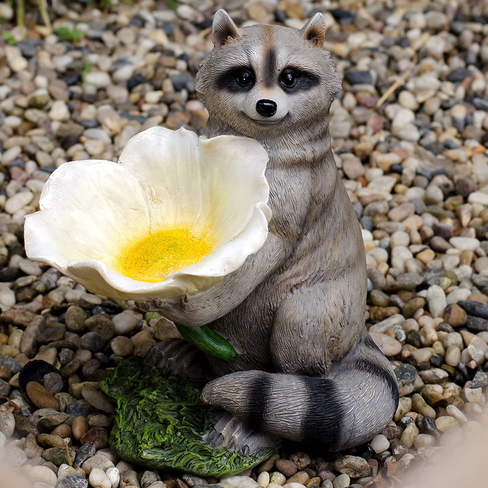 Raccoon Sculpture
