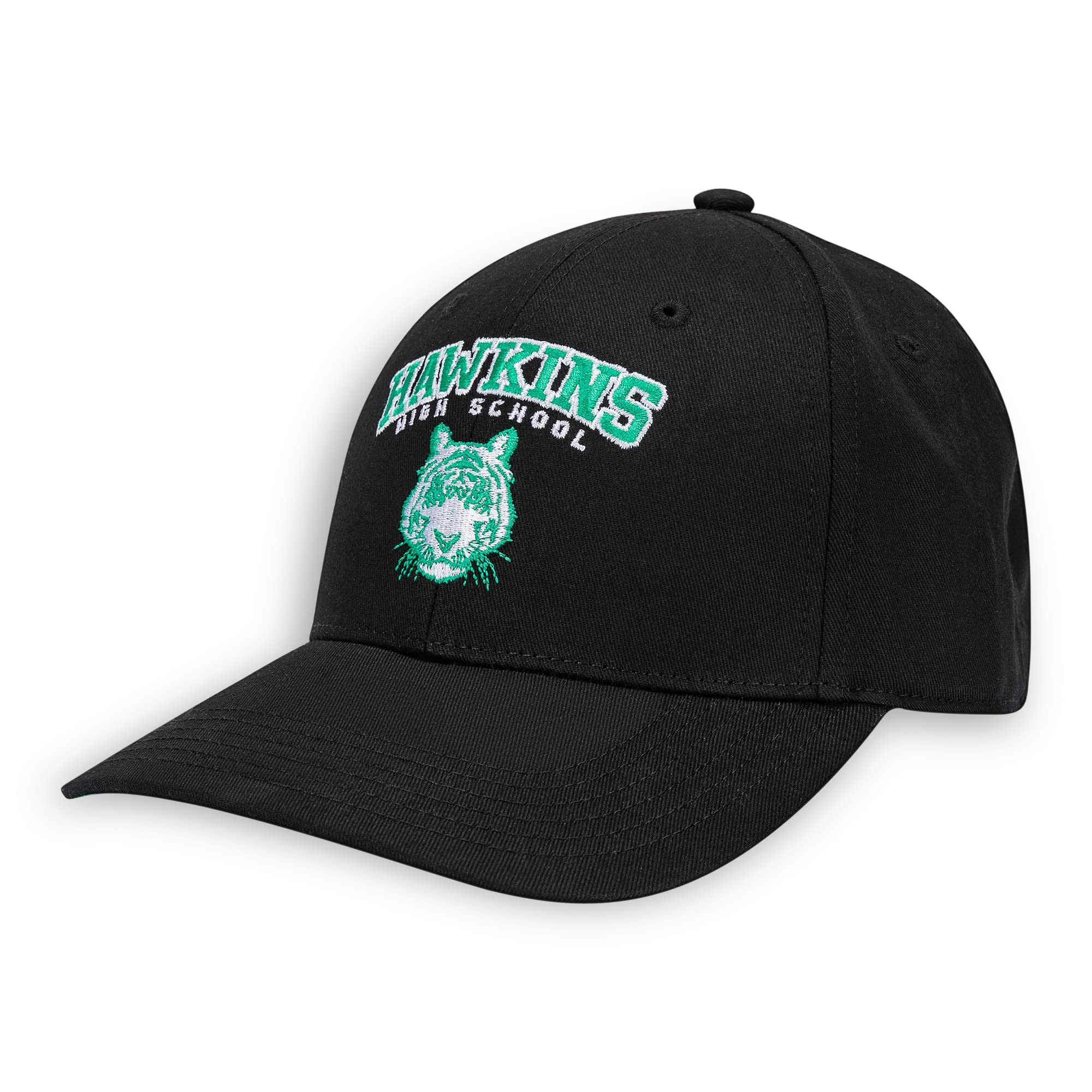 BioworldStranger Things Hawkins High Tiger Cap Black, Black, One Size