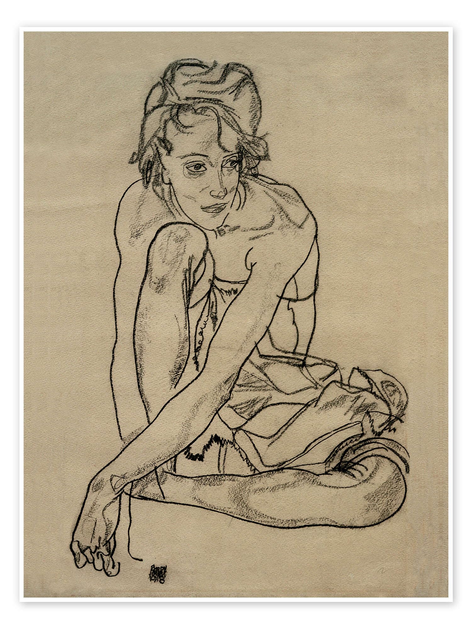 Crouching Plakat
