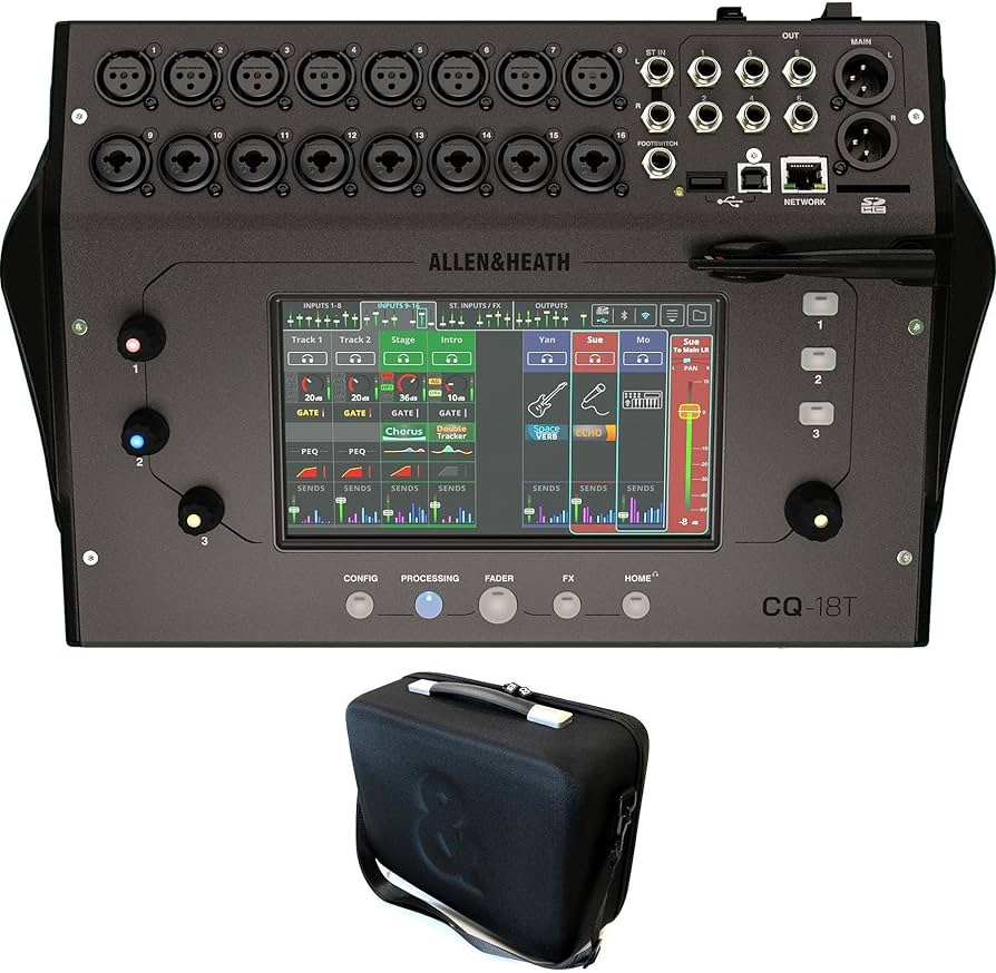 Amazon.com: Allen & Heath CQ-18T 16-channel Digital Mixer with