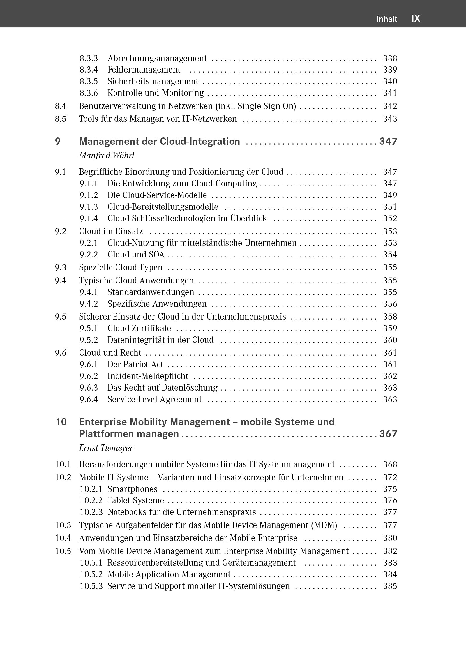 Handbuch IT-System- und Plattformmanagement: Handlungsfelder, Technologien, Managementinstrumente, Good Practices