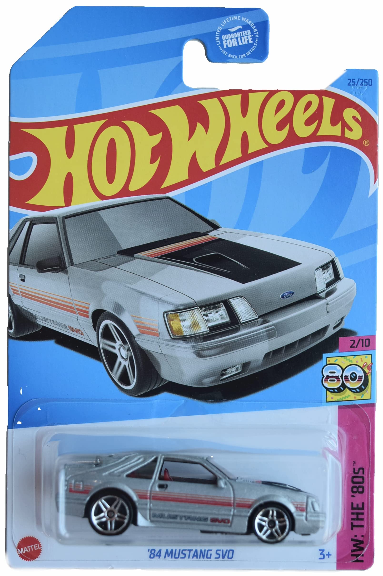Hot Wheels84 Mustang SVO, HW: The '80s 2/10