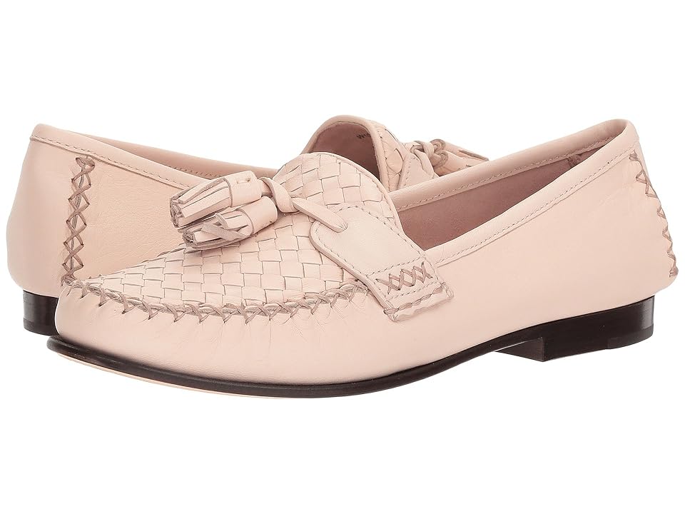 

Cole Haan Jagger Soft Weave Loafer (Peach Blush Leather) Women's Slip on Shoes