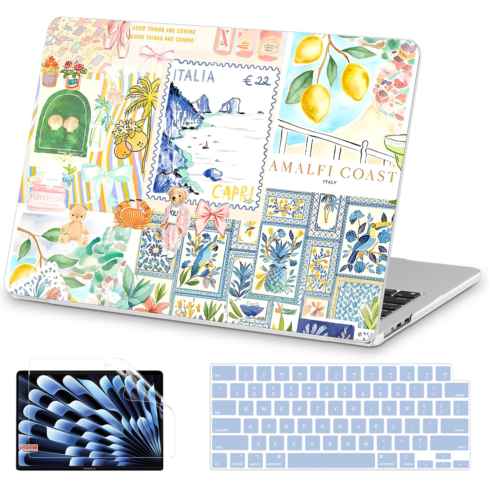 Amazon.co.jp: AKIT for MacBook Air 33 cm ケース M5 M4 M3 M2 2026