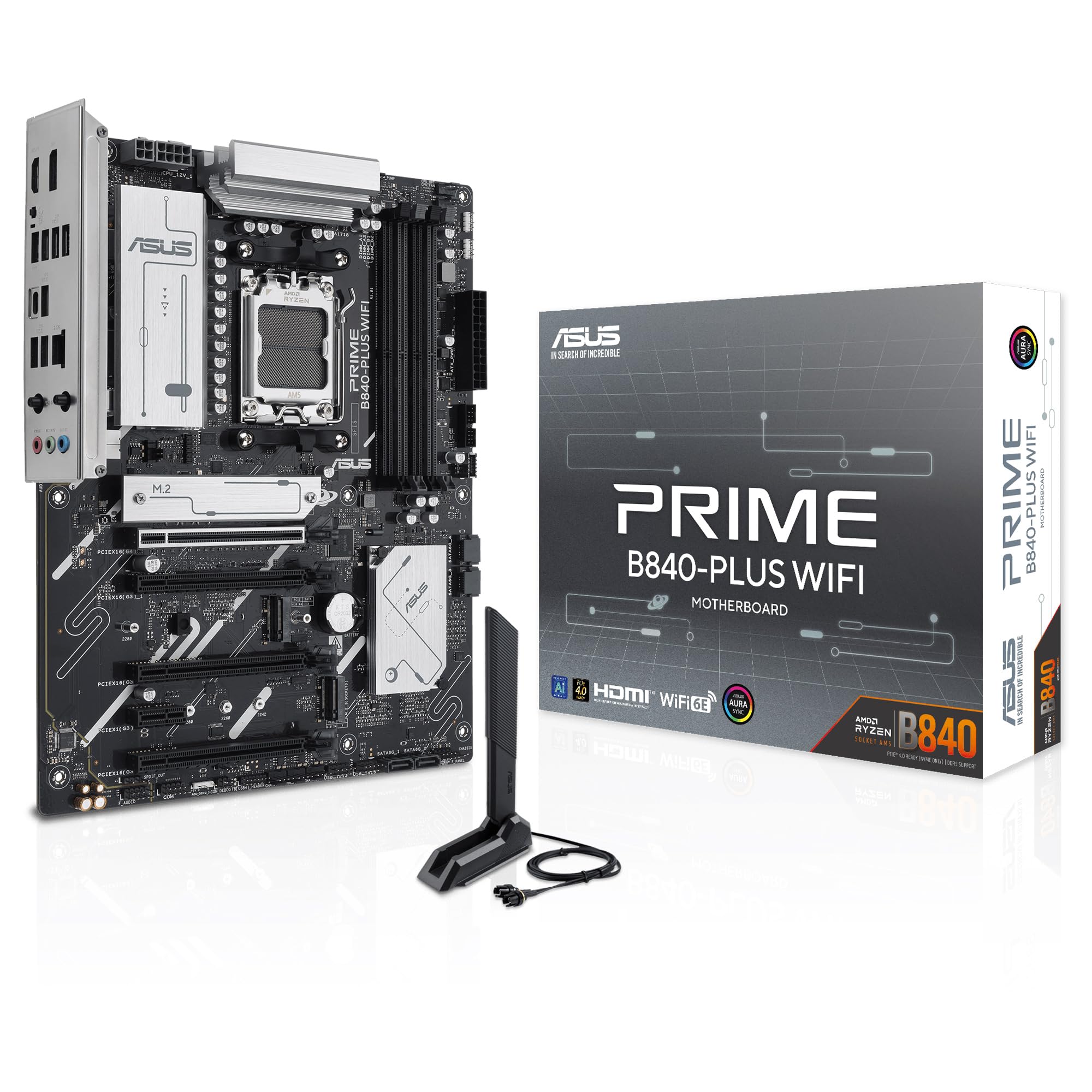 Placa Base Asus Prime B840-PLUS WIFI Socket AM5/ DDR5/ PCIe 4.0