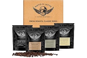 Gourmet Coffee Gift Sampler Set for Coffee Lovers