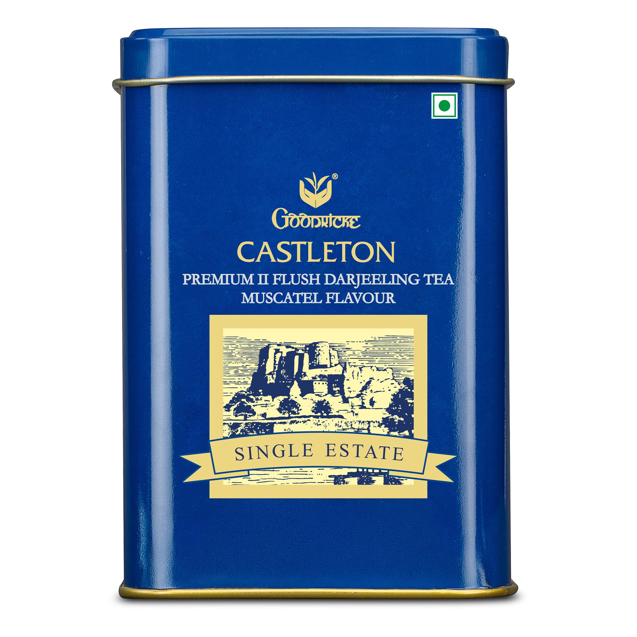 GOODRICKE Castleton Muscatel Darjeeling Tea - 100gm (Pack of 1) | Single Estate Whole Leaf tea | 100% Pure & Original Loose Leaves Chai | Premium Flavoured Black Tea with Long Lasting Taste-image-4