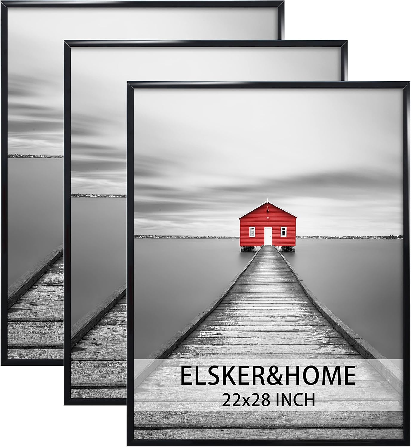 Amazon.com - ELSKER&HOME 22x28 Frame, Poster Picture Frames 3 Pack ...