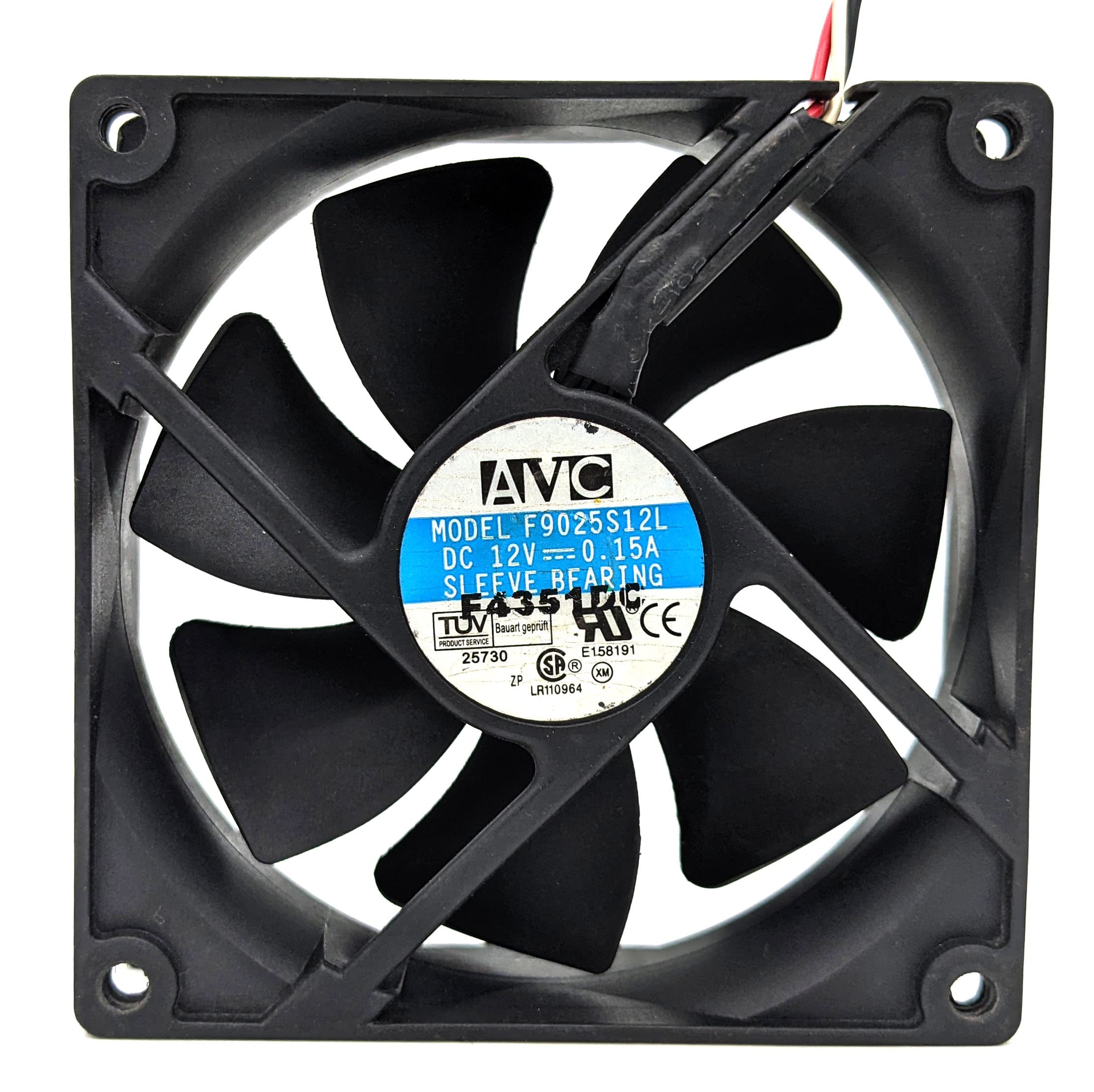 PGSA2Z® F9025S12L Size 92X92X25mm DC12V 0.15A 1800 RPM Brushless Air Cooling Fan (B0BF4TCFGL) Amazon Price History, Amazon Price Tracker
