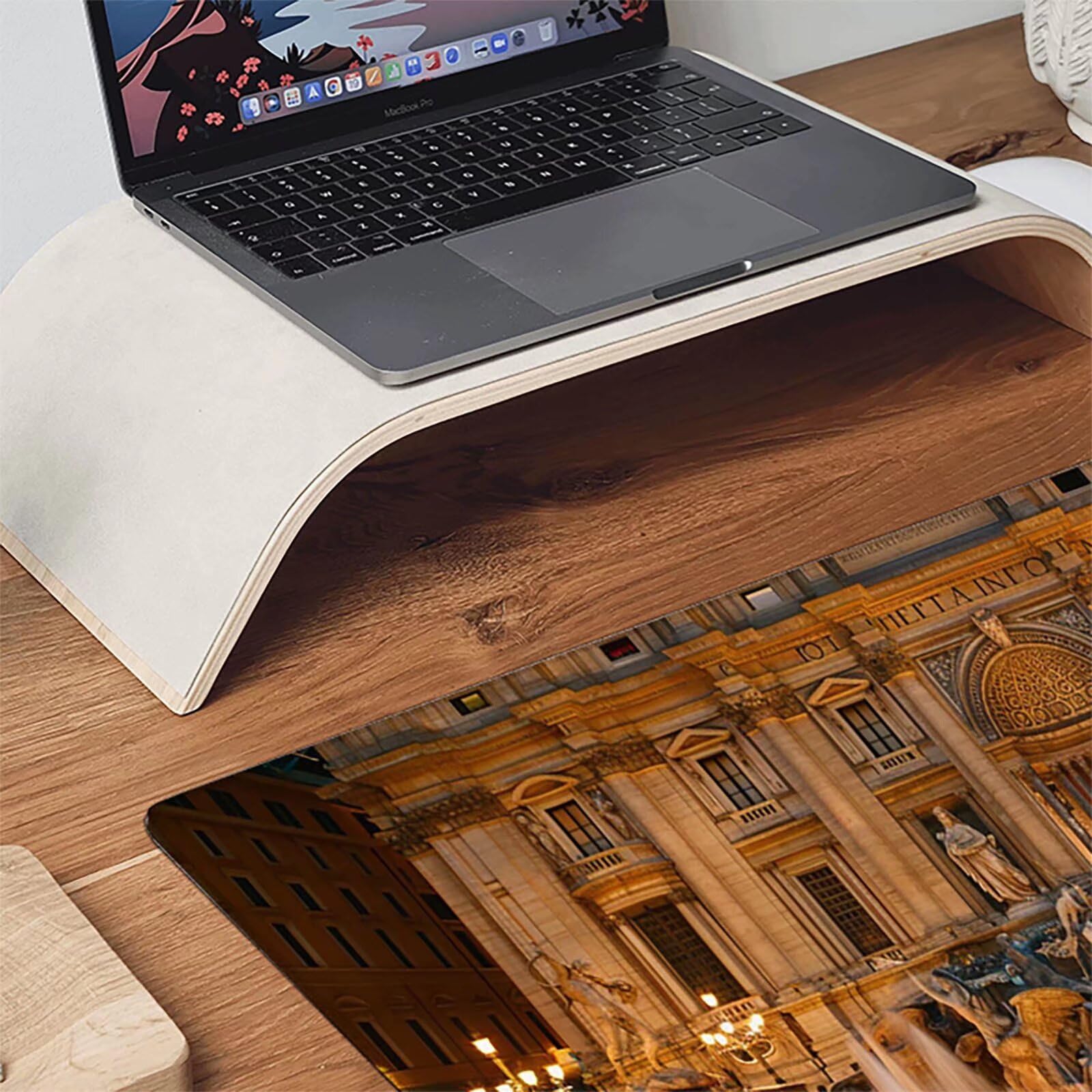 Gamingowa podkładka pod mysz, żółta, XXL, 1400 x 600 x 3 mm, XXL, podkładka pod mysz, akcesoria gamingowe z antypoślizgową podkładką, wodoodporna i trwała, do ozdabiania myszy i klawiatury, do biura