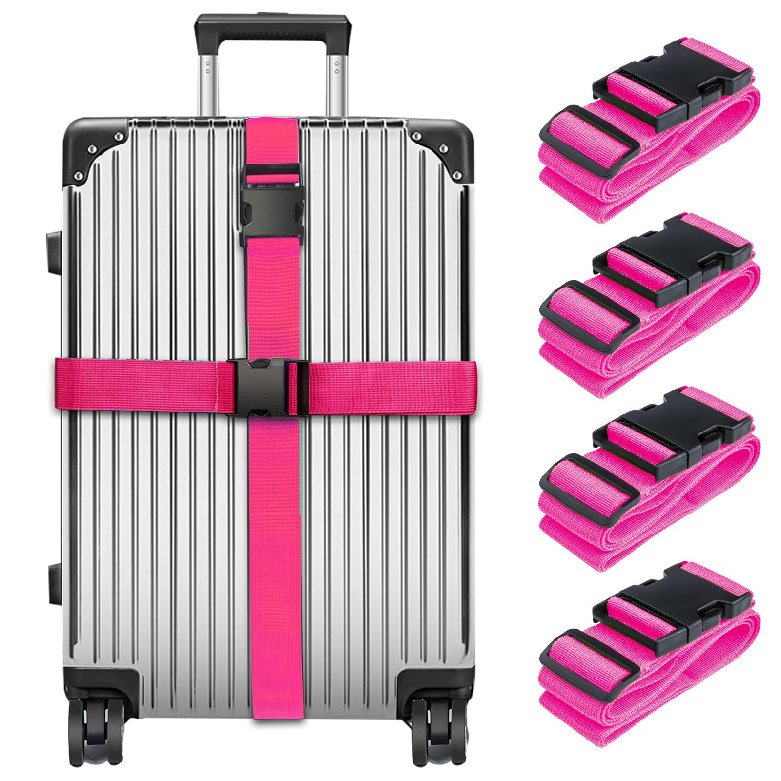Amazon.com: Collwait Luggage Straps for Suitcases TSA Approved