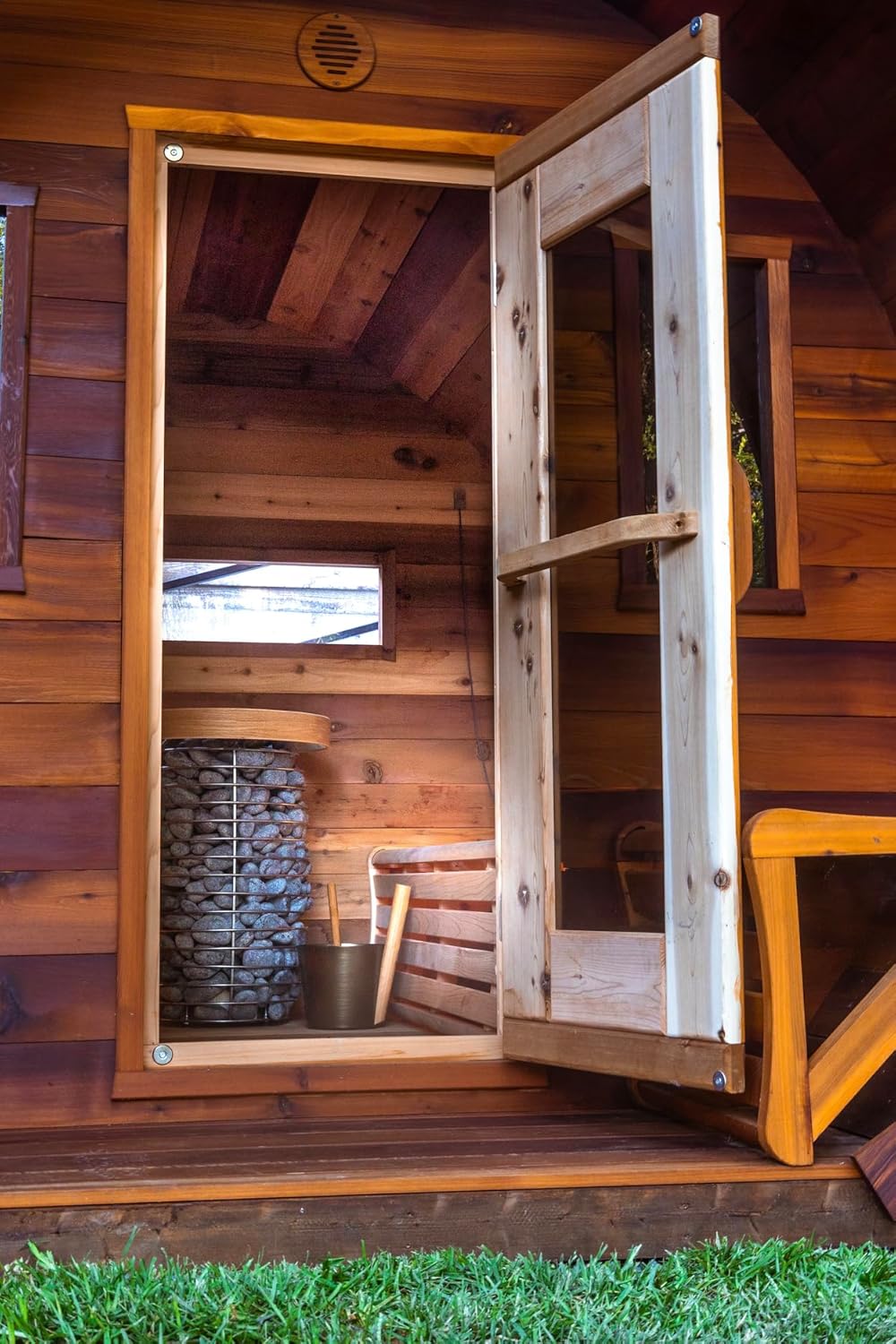 Natural, Non-Toxic Sauna Wood Oil for Restoring and Protecting Saunas to Prevent Rotting & Other Damage: Covers 150-200 sqft (1 Quart)