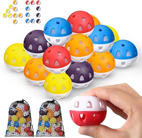 Pelotas de golf de práctica a granel de EVA de 1.654 pulgadas (1.654 in), pelota de entrenamiento de golf de vuelo limitado, alta visibilidad para