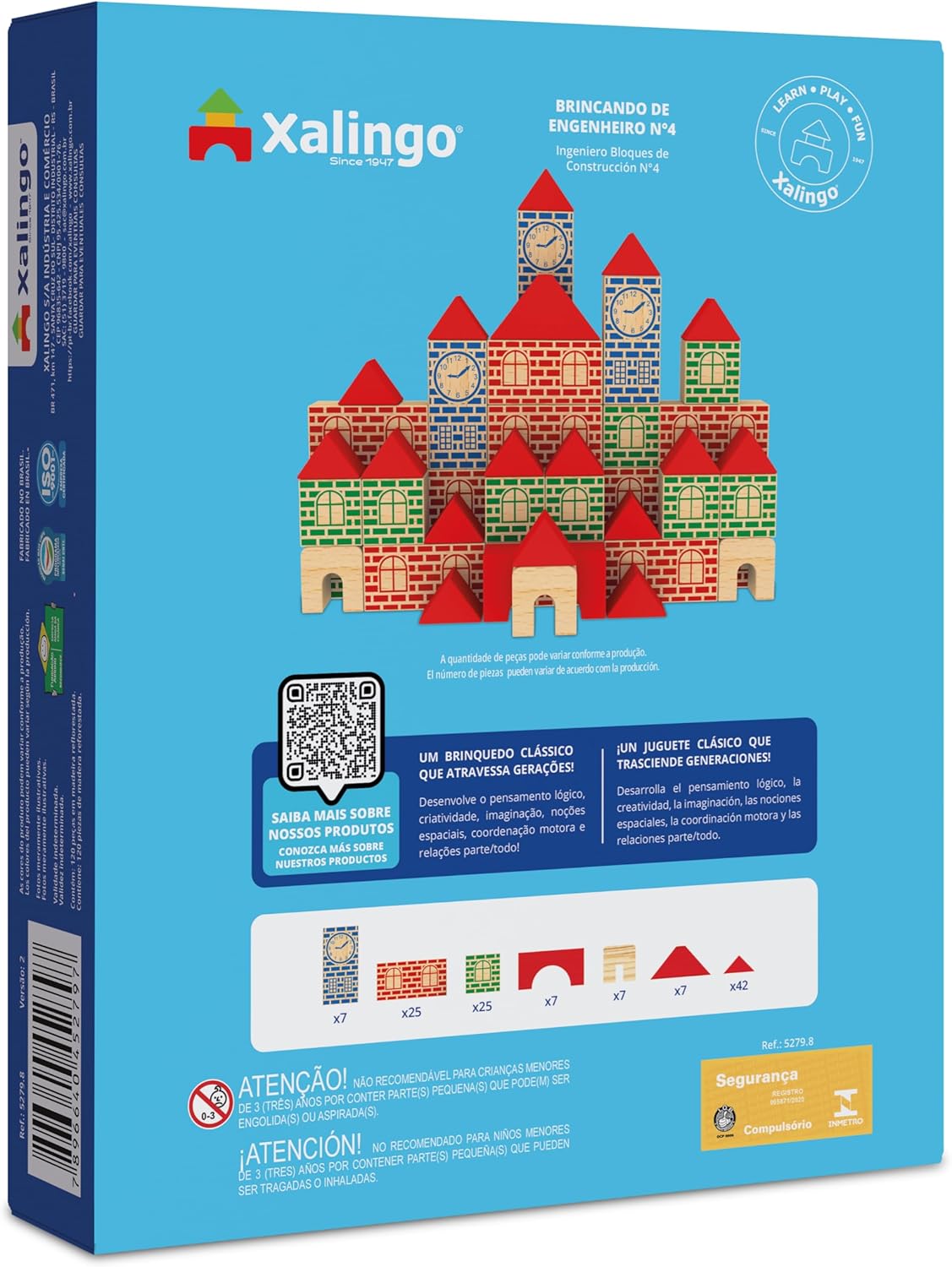 Review Brincando de Engenheiro 120 Peças Xalingo: A Diversão que Estimula a Criatividade! 6 81oqQLtStnL. AC SL1500