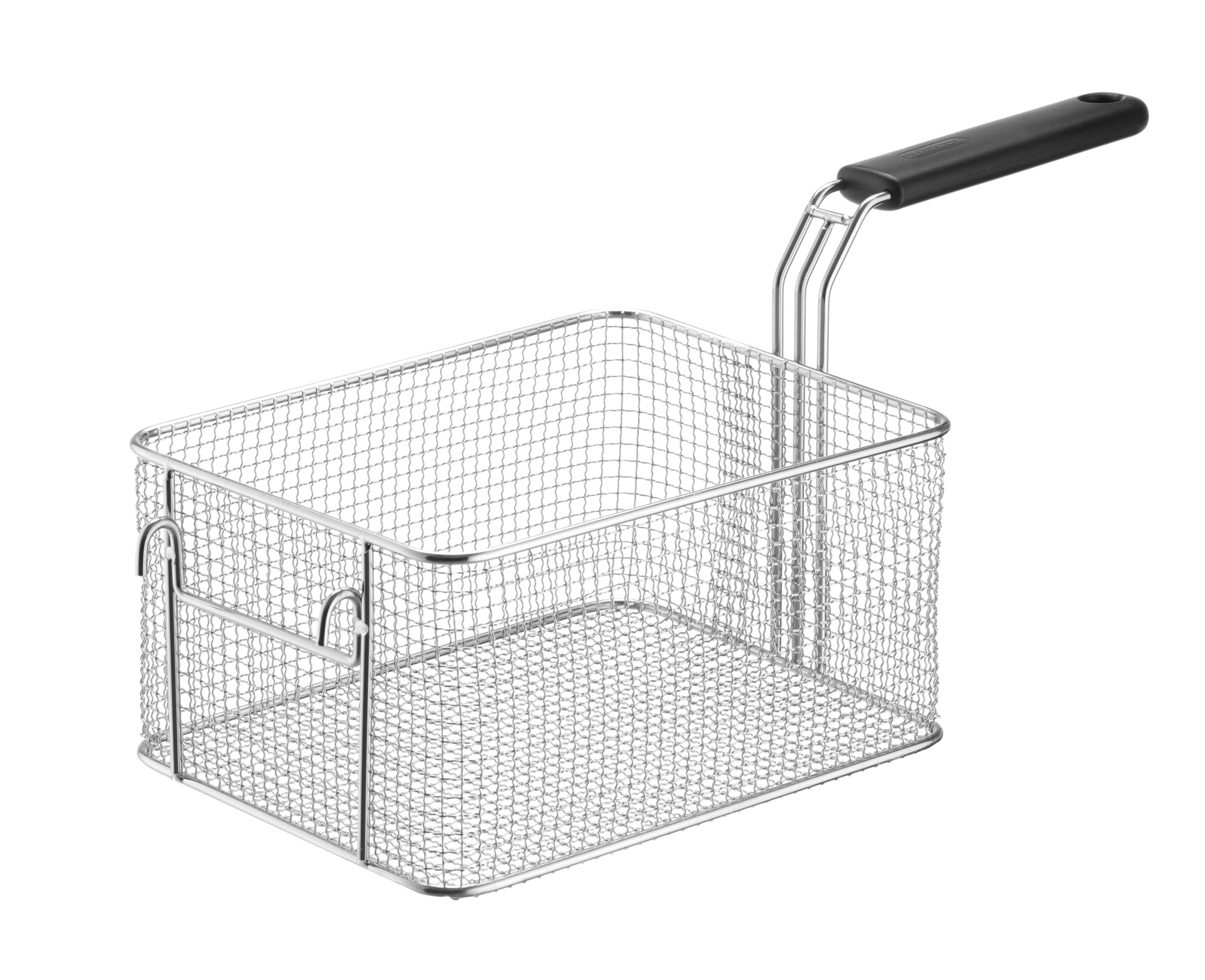 HENDI Panier à Frire, 10L, 280x210x(H)140mm | Compatible avec la friteuse HENDI 209424, maille fine, acier inoxydable