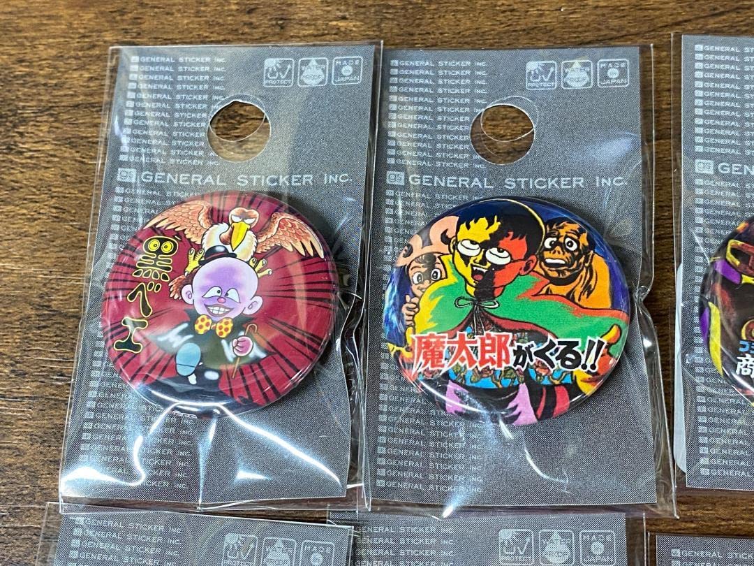 Amazon | 藤子不二雄A 缶バッジ 32mm 8種セット | バッジ | おもちゃ