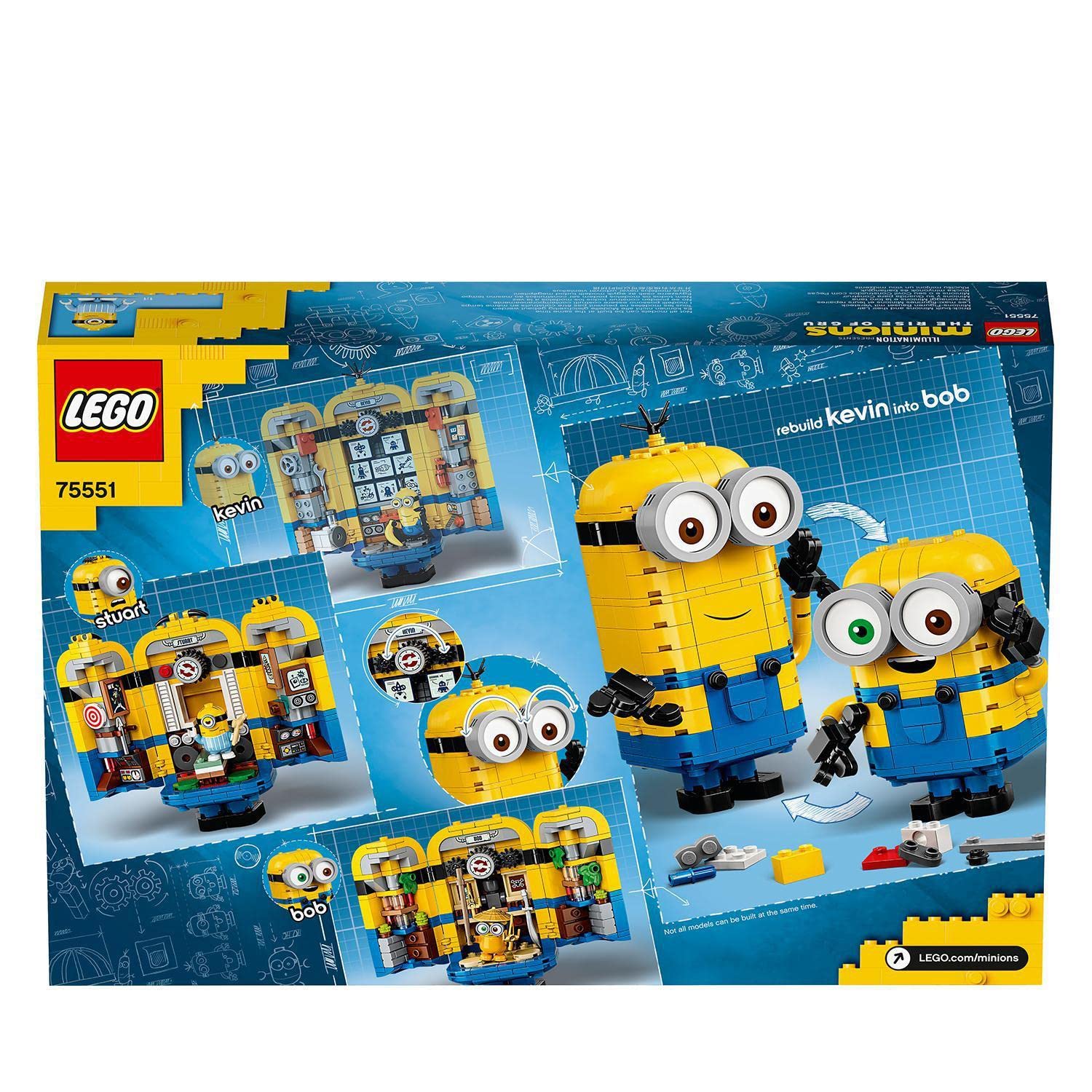 LEGO 75551 Minions Minions y su Guarida para Construir