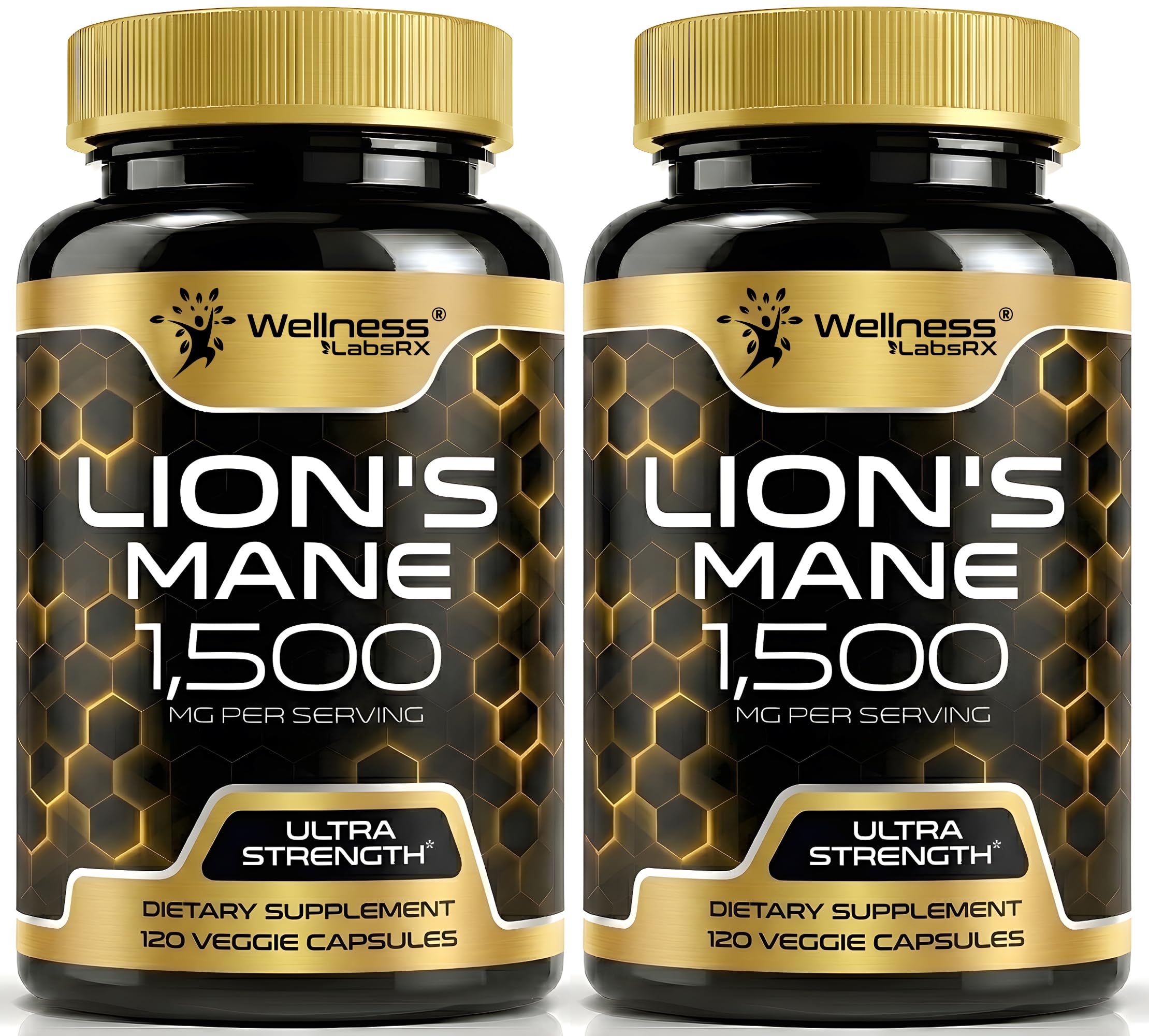 Organic Lions Mane Supplement Capsules, Memory & Focus Mushroom, 120 Count — Amazon image 12