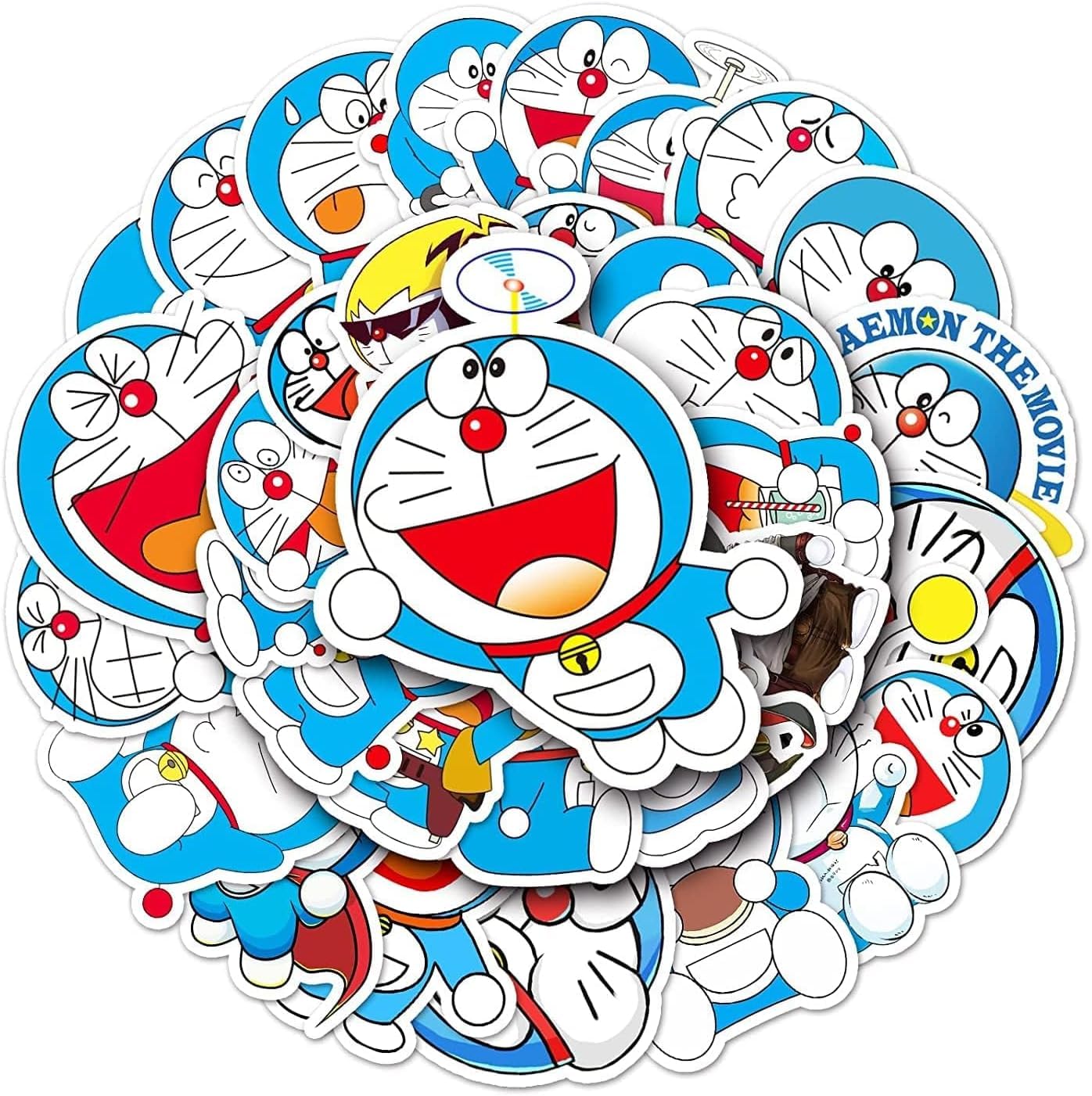 .V.3.MART.. | Puffy Stickers for School Projects & Decoration | Kids School Projects and Multipurpose | Multipurpose Puffy | Doremon |