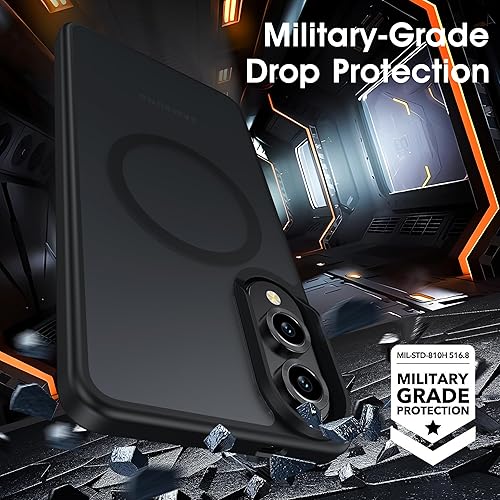 Vista 223 de Oterkin Funda transparente para Samsung Galaxy S24 Ultra, [20 veces antiamarilleamiento] S24 Ultra con 4 bolsas de aire integradas, protección