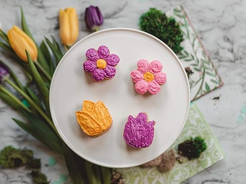 Miniatura 3 de Handstand Kitchen Molde de silicona en forma de flor de silicona de primavera Fling