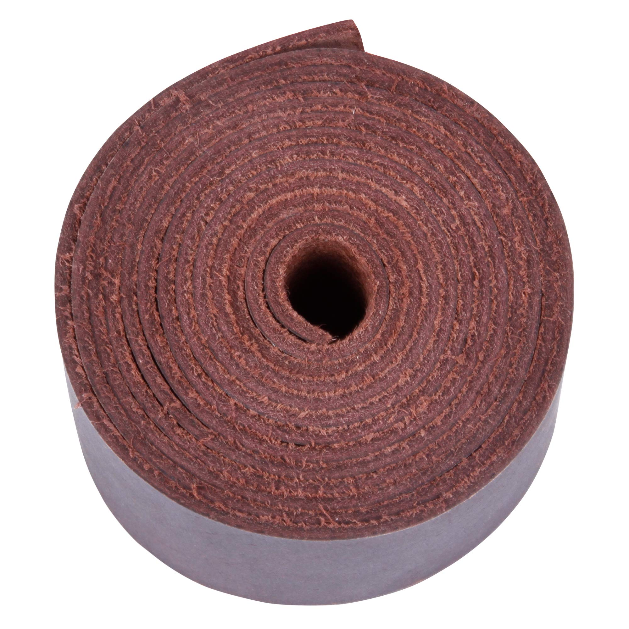 Leather Strap - Full Grain Buffalo Leather Strips for Crafts – Brown Leather Straps Ideal for Arts and Crafts, Tooling, Jewelry, DIY Home Decor, & More - Durable Tooling Leather Strip (1.5" x 60")