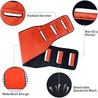 Vista 2 de Correa de Transferencia - Eslinga de Transferencia - Cinturón de Marcha Acolchado - Ayuda de Levantamiento, Estancia en Pie y Movilidad de Pacientes