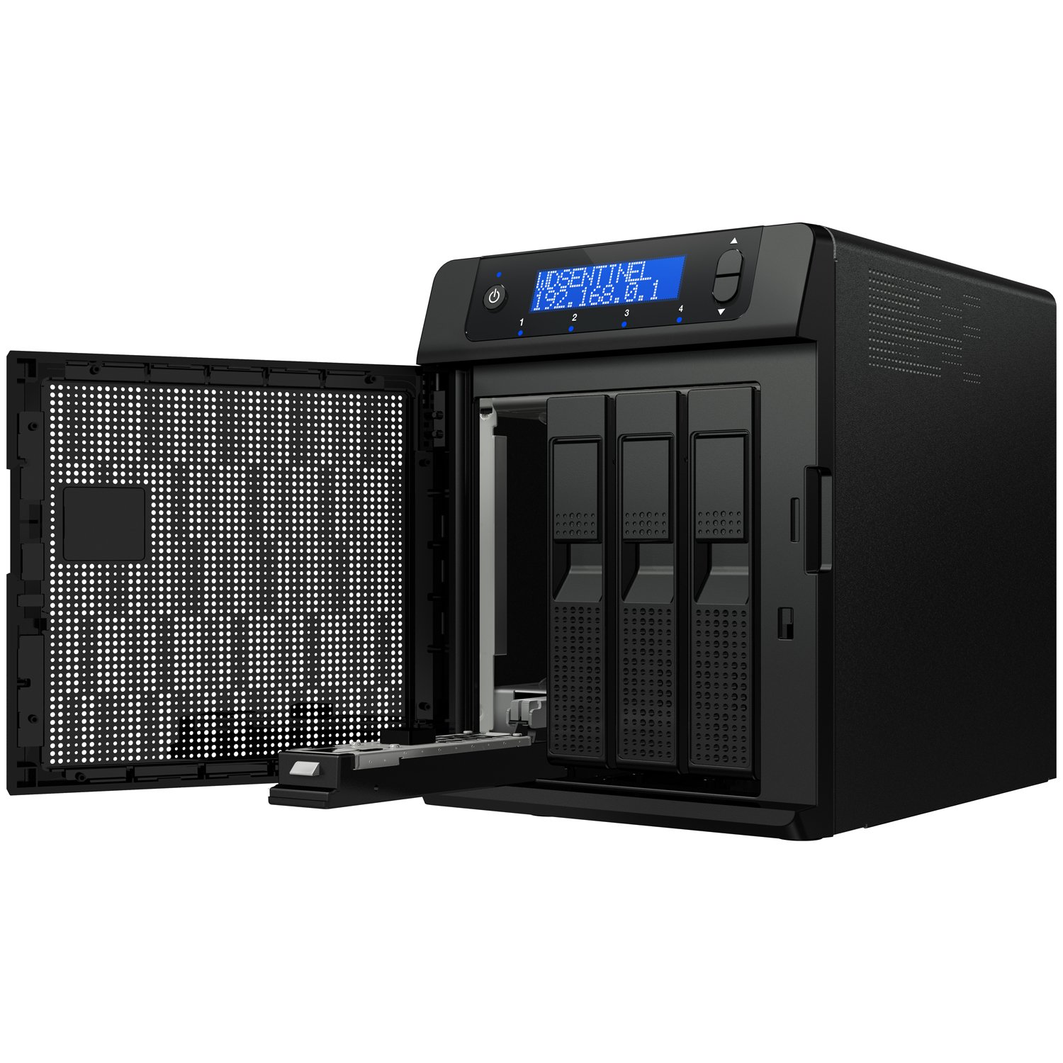 WD Sentinel DX4000 NAS Server di Archiviazione da 16 TB, USB 3.0, Nero
