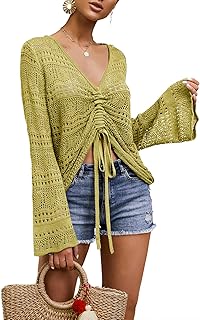 Saodimallsu Boho Off Shoulder Crop Top