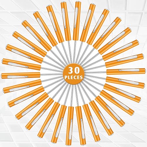 Miniatura 8 de 30 piezas de destornilladores de bolsillo, mini tapas y clips de bolsillo, bolsillo magnético ranurado con imán pequeño destornillador ranurado para