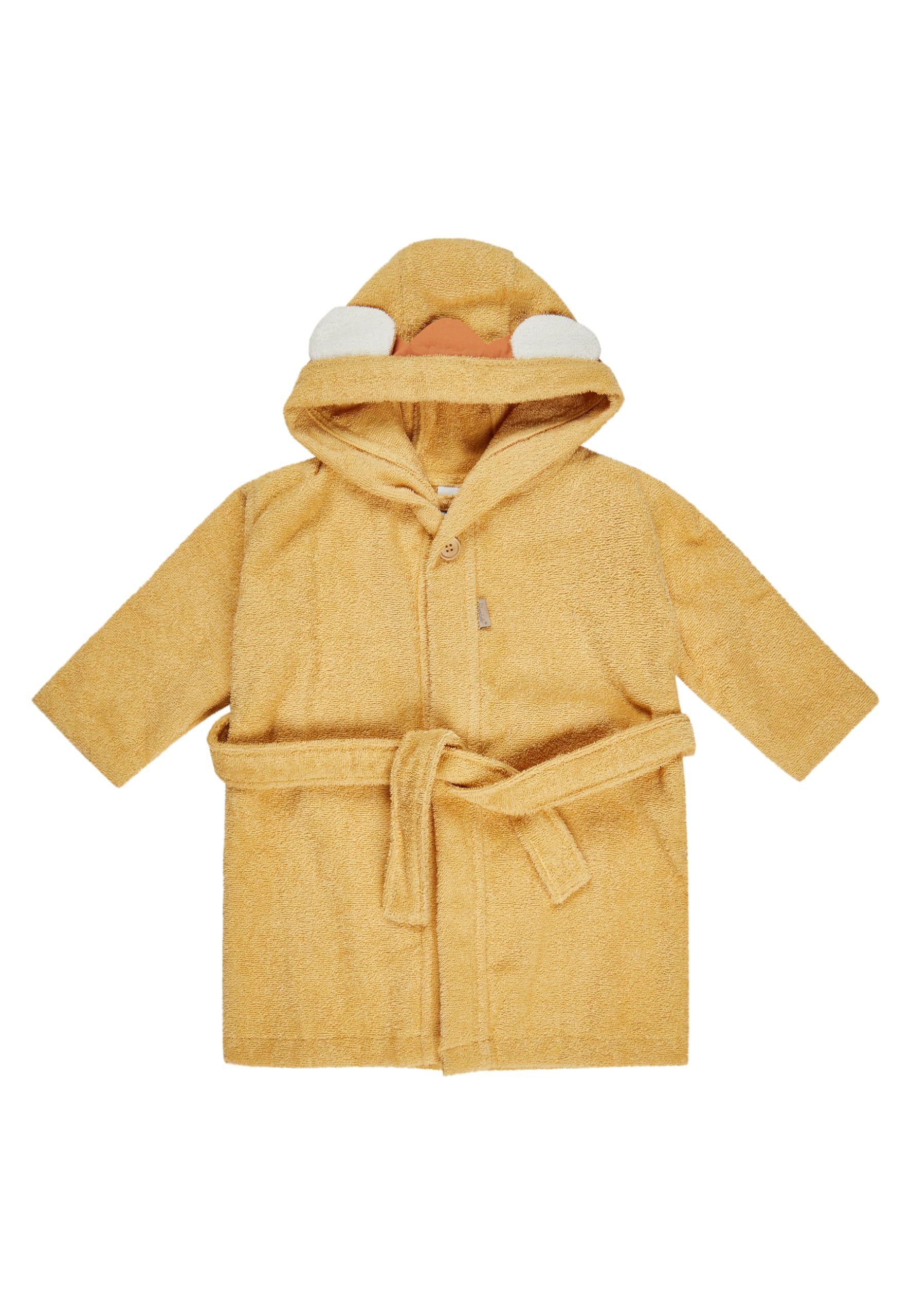 LALALO Sterntaler Kinder Bademantel personalisiert, Giraffe Kaya, mit Namen bestickt, Größe 86/92, für Mädchen und Jungen, für Schwimmbad Strand Zuhause, Geschenk
