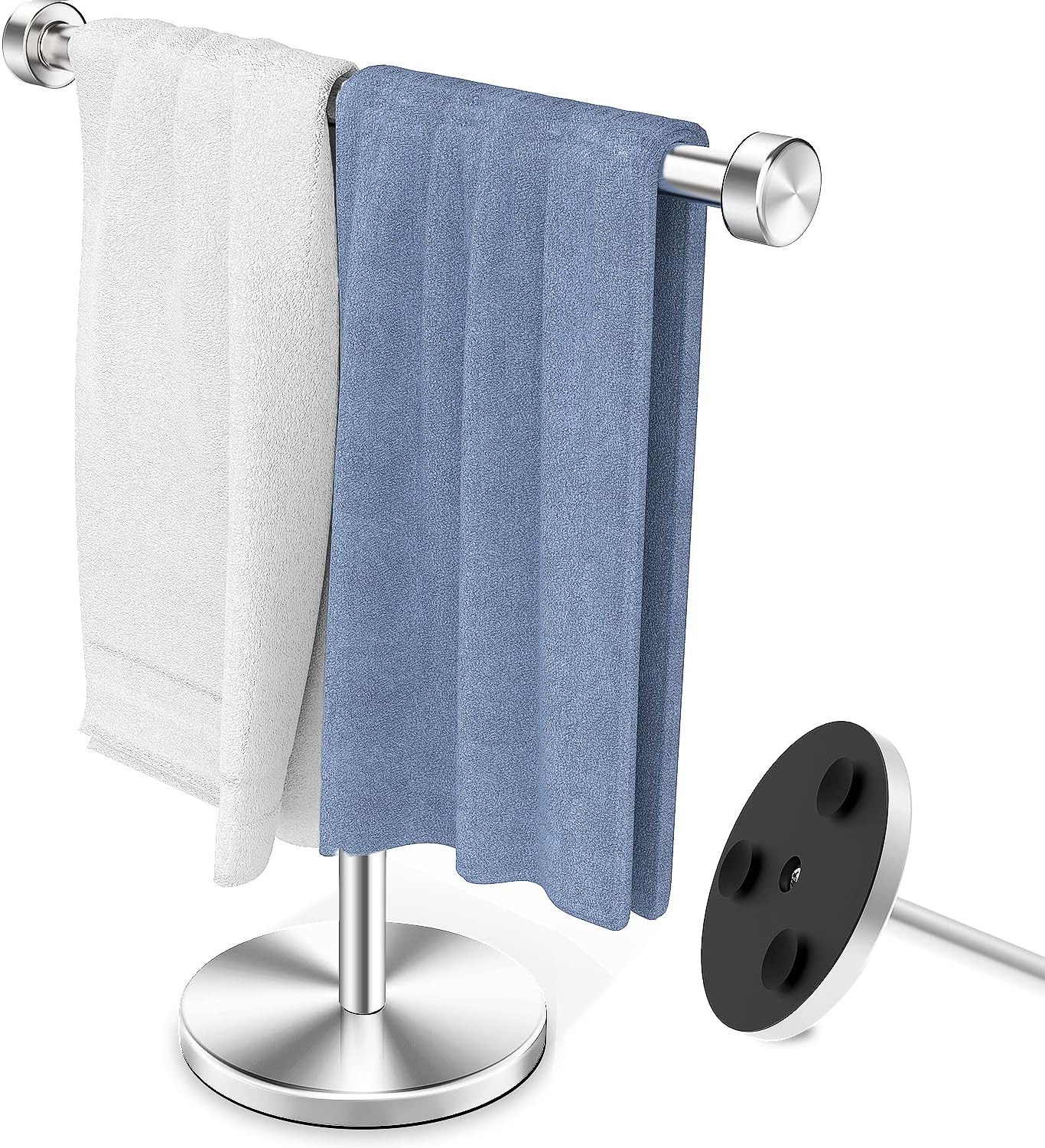 VEHHE Hand Towel Holder Stand Stainless Steel Hand Towel