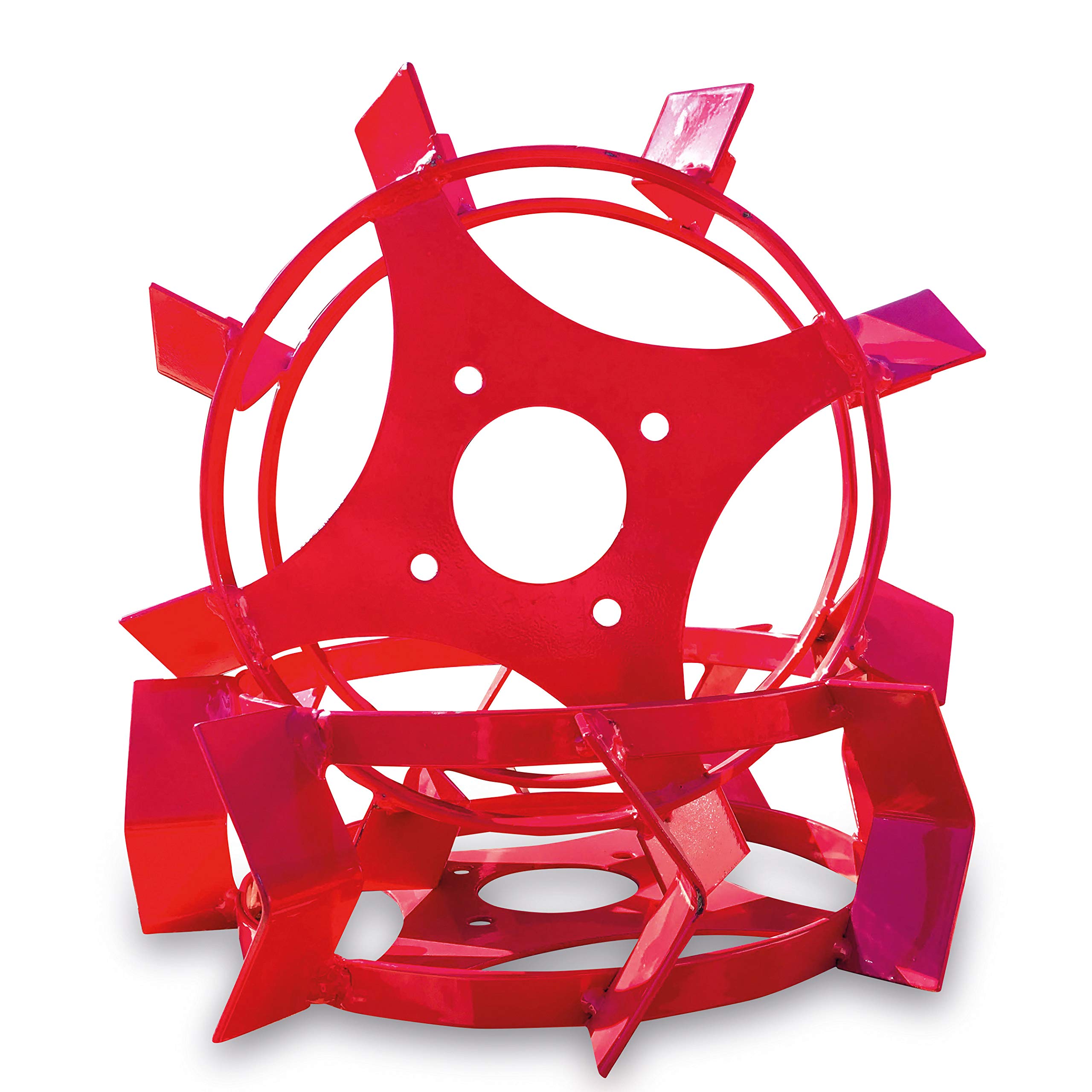 Grünwelt GW-ER340 Roue en fer 34 cm Roue à pelle, roues en fer pour creuser des pommes de terre