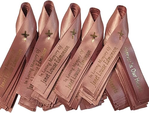 Miniatura 6 de Crea tu propia celebración personalizada de la vida Cintas conmemorativas - Juego de 25 Pin en, cintas de solapa personalizadas listas para usar. Se