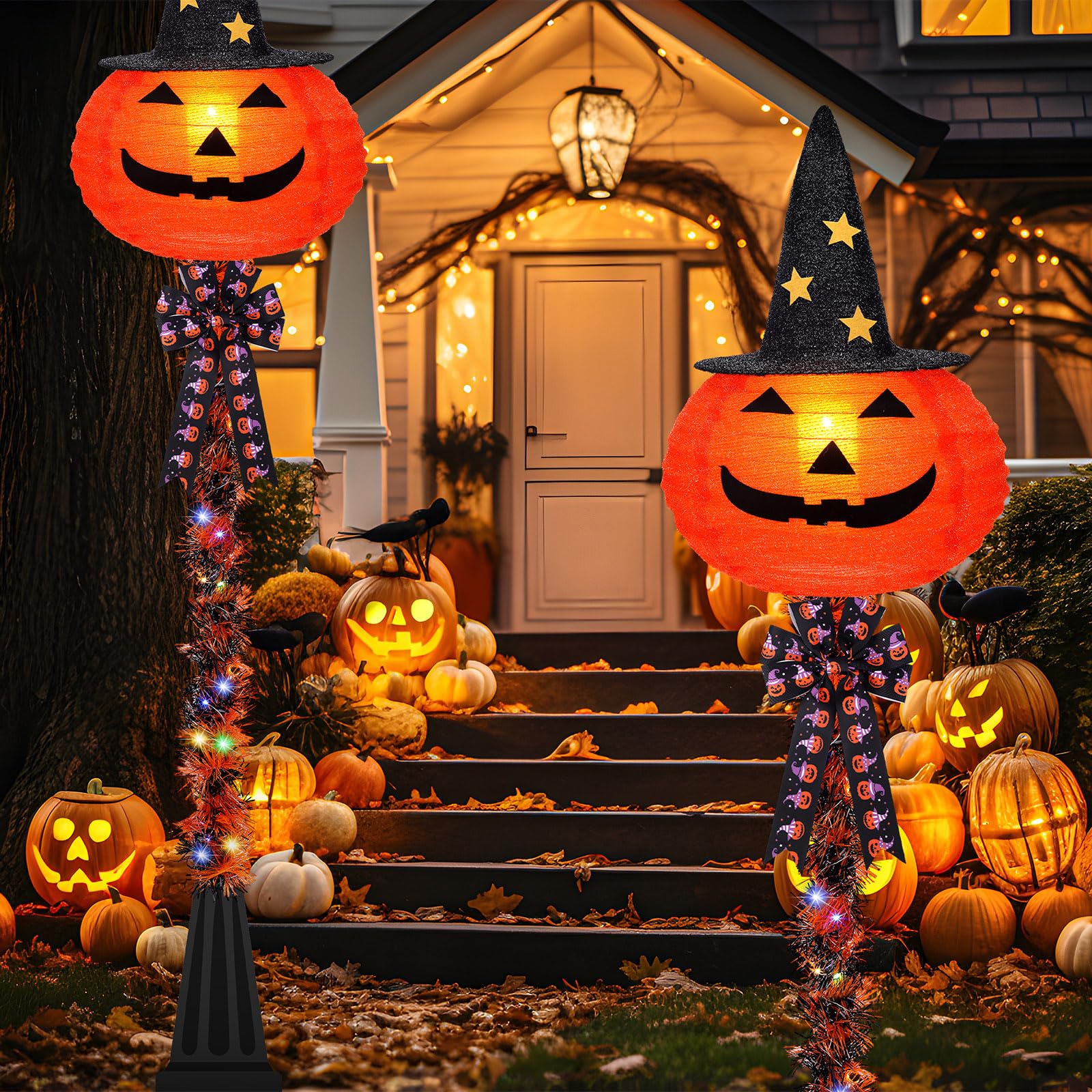 Amazon.co.jp: Rossesay ハロウィンライトカバー ジャックオー