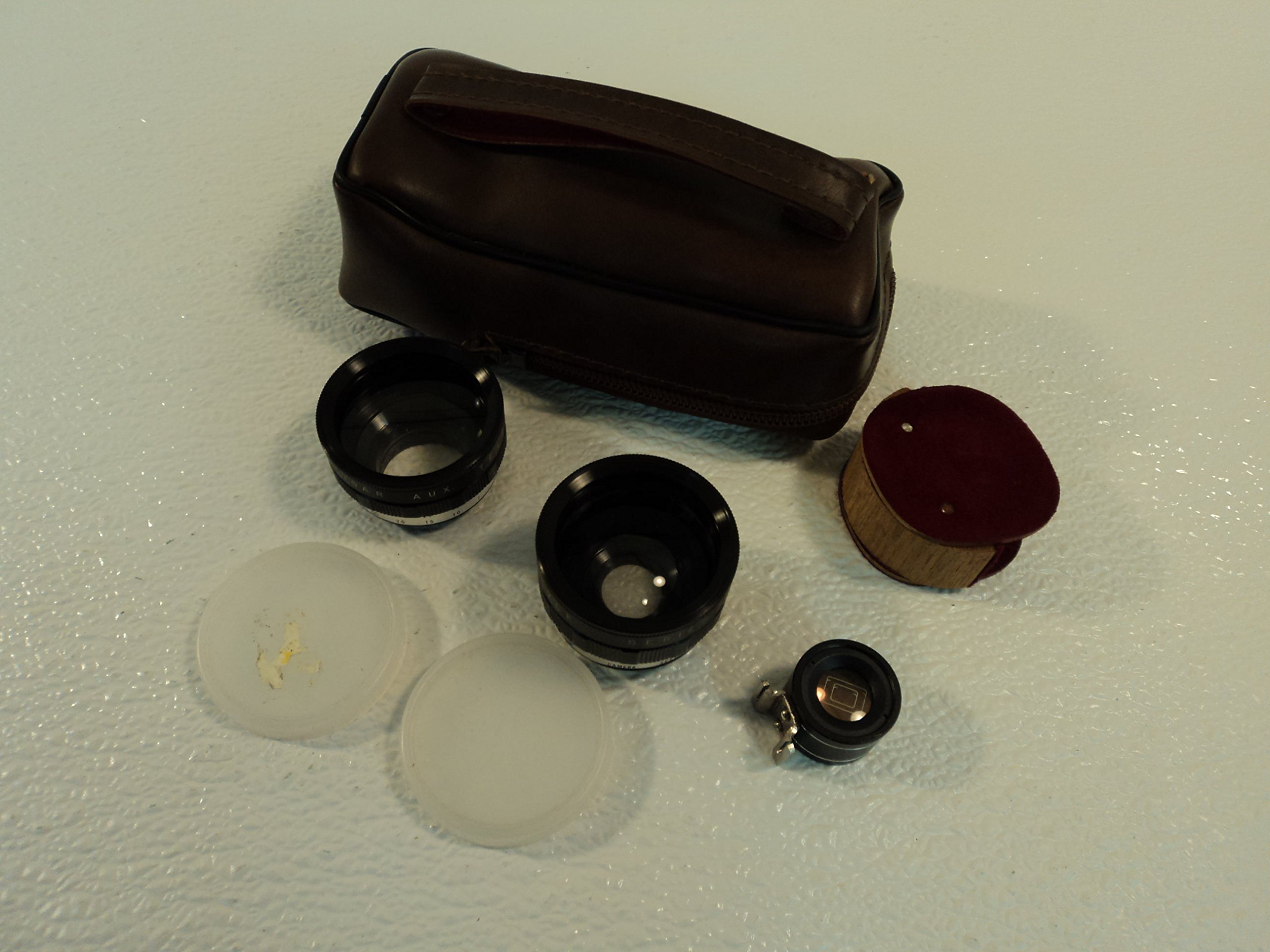 Kaligar Aux Telephoto Wide Angle Camera Lens Set of 3 Series V Vintage