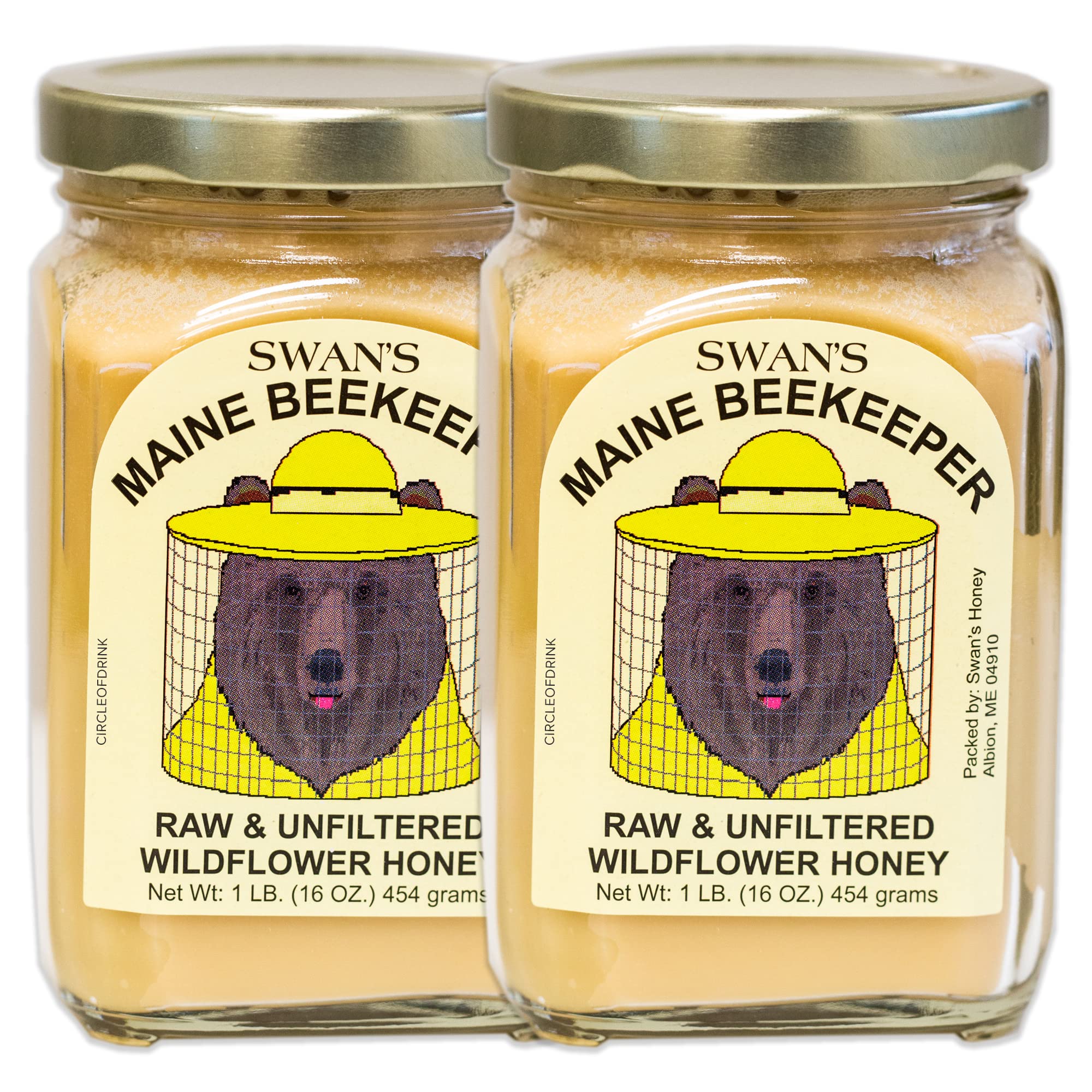 Amazon.com : Swan's Raw and Unfiltered Wildflower Honey – Creamy