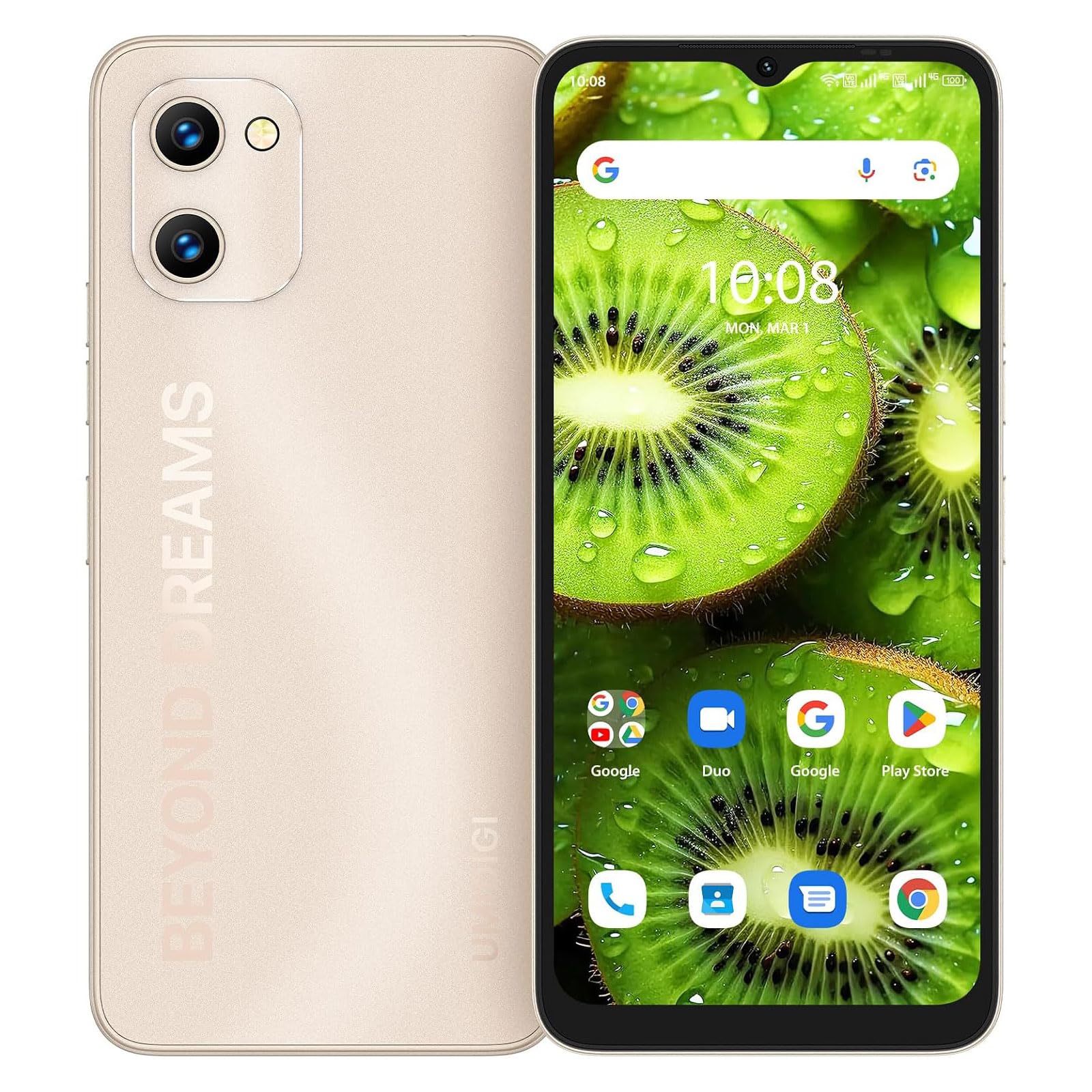 UMIDIGI Telephone Portable 4G, 6.52" HD+Écran Smartphones 5150mAh,32Go ROM