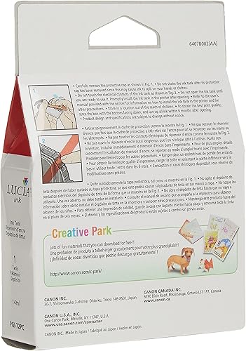 Miniatura 5 de Canon PGI-72 Paquete de diez tanques de tinta y PGI-72 fotoccian compatibles con impresoras PRO-10