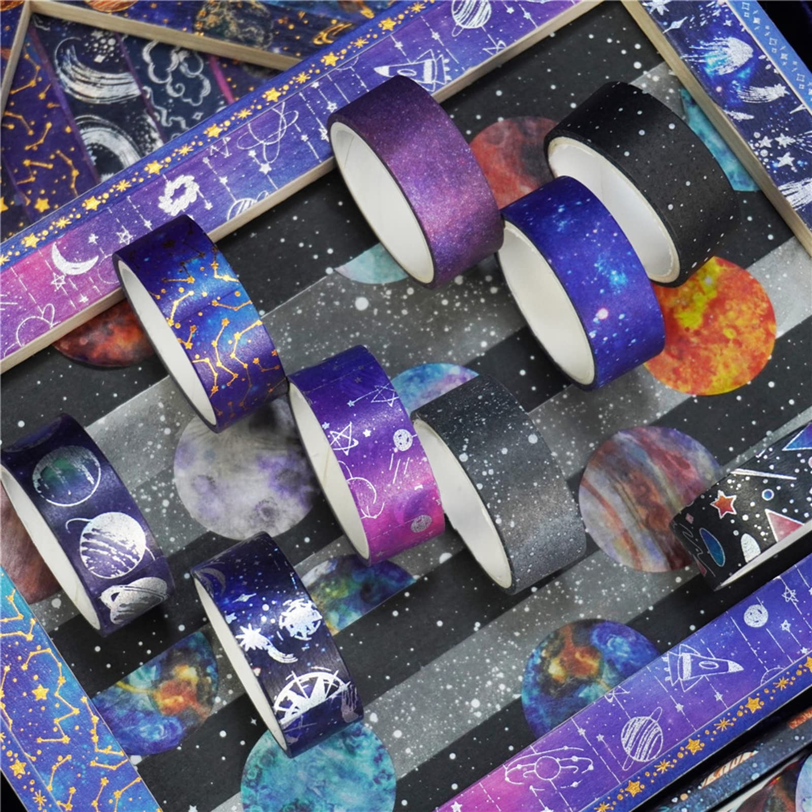 38 Rolek Zestawu Upominkowego Slim Washi Tape, TaśMa MaskująCa Dla Dzieci I DorosłYch, Klej Dekoracyjny Do Majsterkowania, Pakowanie PrezentóW, MateriałY Do Scrapbookingu