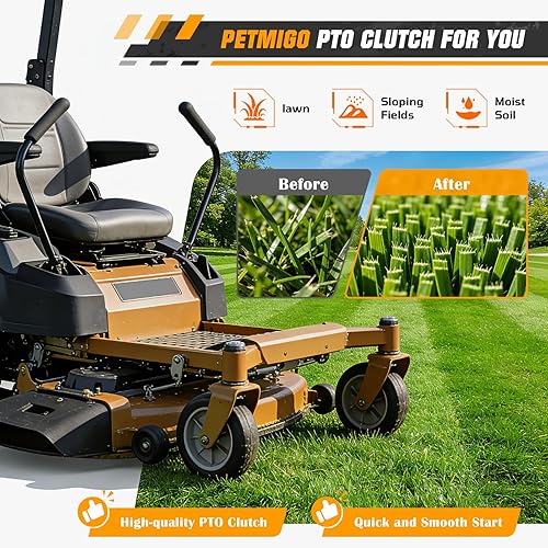 Miniatura 3 de Embrague eléctrico de toma de fuerza 717-04080 917-04080 para Cub Cadet MTD Troy Bilt Craftsman Warner 5215-142 GT1222, LT1022, LT1024, LT1045 2007