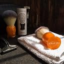 RUBAB MEN Luxuriously Soft Shaving Brush for Men | FireFly Edition gallery image